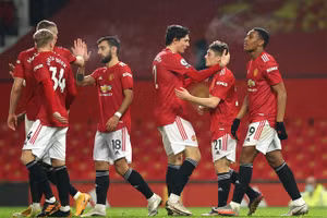 Hàng công tỏa sáng, Man Utd thắng Southampton 9-0