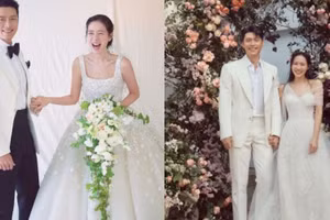 Son Ye Jin và Hyun Bin chính thức sánh bước vào lễ đường hạnh phúc