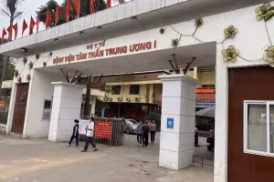 Bệnh viện Tâm thần Trung ương 1.