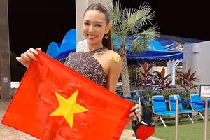 Nguyễn Thúc Thùy Tiên "trượt chân" khỏi Top 11 Super Miss Grand International 2021
