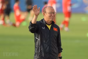 HLV Park Hang-seo. Ảnh TTXVN