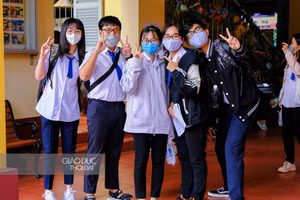 Thí sinh tham dự kỳ thi tốt nghiệp THPT đợt 1.