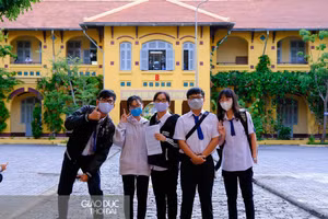 Học sinh TP Cần Thơ hoàn thành Kỳ thi tốt nghiệp THPT 2021.