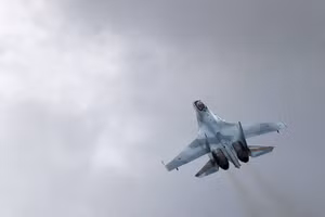 Máy bay chiến đấu đa năng Su-35S. Ảnh TASS.
