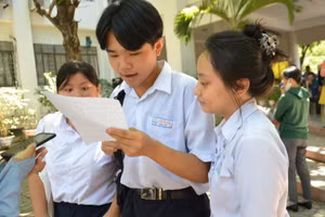 Thí sinh Đà Nẵng tham dự kỳ thi tuyển sinh vào lớp 10 THPT công lập năm 2020