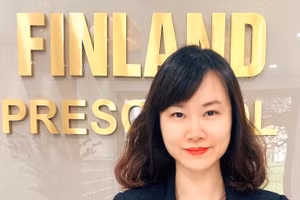 Chị Nguyễn Đào Ngọc Anh - người sáng lập và điều hành Hệ thống giáo dục Phần Lan (FIS)