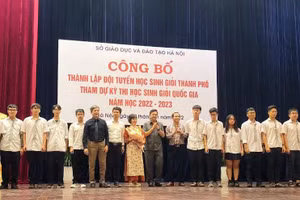 Hà Nội công bố danh sách 184 học sinh dự kỳ thi chọn học sinh giỏi quốc gia