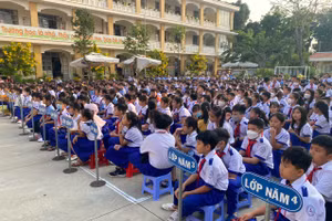 Các trường tổ chức nhiều hoạt động cho học sinh ngày tựu trường