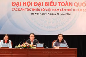 Họp báo Đại hội Đại biểu toàn quốc các dân tộc thiểu số lần thứ II năm 2020.