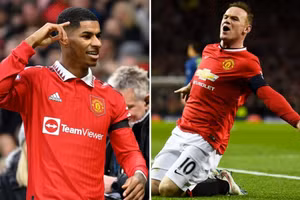 Rashford ‘đuổi kịp’ kỷ lục của Rooney 