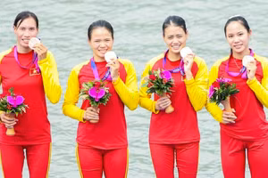 Rowing giành 3 Huy chương Đồng cho Việt Nam tại ASIAD 19