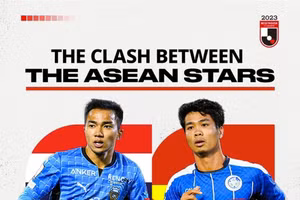 Trang chủ J-League 1 háo hức trước màn đối đầu Công Phượng - Chanathip 