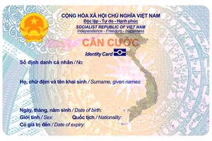 Bộ Công an đề xuất mẫu thẻ Căn cước áp dụng từ 1/7/2024.