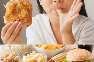 Nhiều thực phẩm không nên cho trẻ ăn quá nhiều để hạn chế dậy thì sớm. Ảnh minh họa.