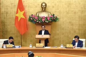 Sáng 2/2, dưới sự chủ trì của Thủ tướng Phạm Minh Chính, Chính phủ họp phiên thường kỳ tháng 1/2023 - Ảnh: VGP.