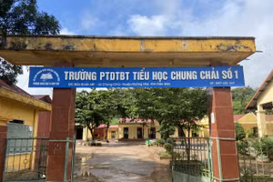 Điểm trường trung tâm.