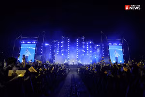 Hàng nghìn khán giả trẻ cuồng nhiệt với màn trình diễn của thần tượng Kpop trong SEEN Festival. Ảnh: ITN