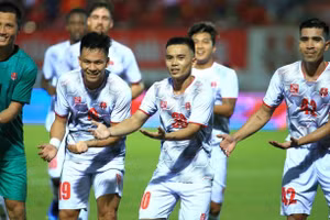 Hải Phòng FC mất Tiến Dũng ở vòng 16 giải V-League.