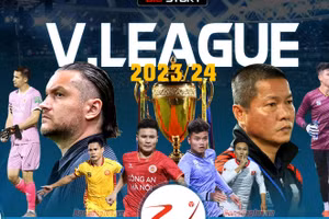 V-League 2023/24 đang diễn ra vô cùng hấp dẫn, kịch tính.