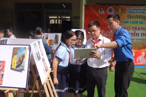 Hoạt động trải nghiệm của học sinh Trường tiểu học Phú Thọ (quận 11).