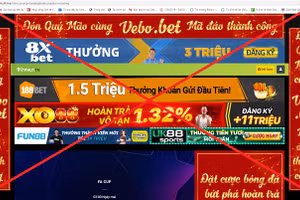 8XBET tổ chức đánh bạc trái phép, mọi người cẩn thận kẻo sập bẫy, trắng tay