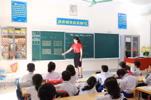 Dạy học SGK lớp 1 tại Nghệ An đi vào ổn định và hiệu quả.