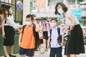Dù trong dịch bệnh nhưng các giáo viên luôn nỗ lực với sự nghiệp trồng người. Ảnh minh họa