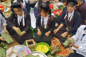 Học sinh Trường THCS Đạo Trù phần lớn là con em đồng bào dân tộc Sán Dìu. 