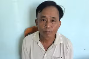 Đào Phú Thảo tại cơ quan công an. Ảnh: CACC.