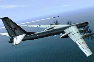 Máy bay ném bom Tu-95 trang bị 'hệ thống phòng thủ' bằng lốp xe
