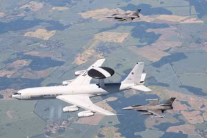 Máy bay AWACS NATO tại Litva nhìn rõ mọi thứ từ Arkhangelsk đến Bryansk