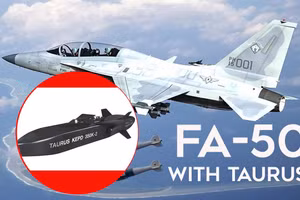 Máy bay chiến đấu FA-50 thêm lợi hại nhờ tên lửa Taurus hạng nhẹ