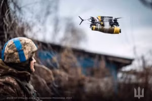UAV thay thế đạn pháo ở chiến địa Avdiivka