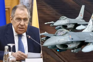 'Tuyên bố gay gắt của ông Lavrov báo trước vấn đề cho F-16'