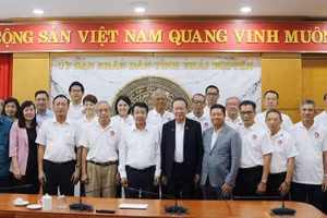 Hội Hữu nghị Thái Lan - Việt Nam có buổi làm việc với UBND tỉnh Thái Nguyên.