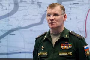 Phát ngôn viên Bộ Quốc phòng Nga Igor Konashenkov.