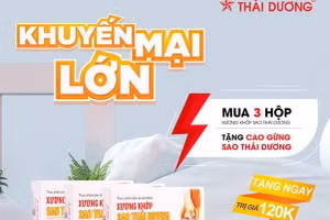 Mua 1 được 2 - khuyến mãi hấp dẫn tháng 5 từ Sao Thái Dương