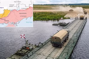 Ukraine liên tiếp vượt sông Dnipro, quyết đánh thắng trận then chốt ở Kherson