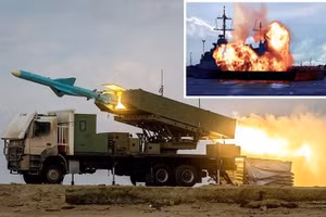 Clip tên lửa Hezbollah bắn cháy tàu hộ tống INS Hanit Israel