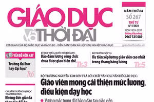 Tin tức báo in 8/11: Giáo viên mong cải thiện mức lương, điều kiện dạy học