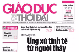 Tin tức báo in 20/9: Đề xuất lùi lộ trình tăng học phí