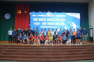 Tăng cường đoàn kết đẩy mạnh phong trào rèn luyện thể thao trong CLB FISU.