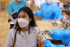 Hầu hết học sinh THPT Hà Nội đã được tiêm vắc xin phòng Covid-19.