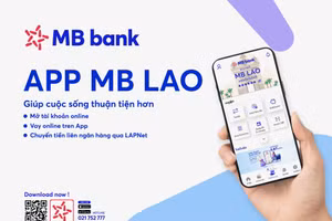 Ra mắt ứng dụng ngân hàng App MB Lào
