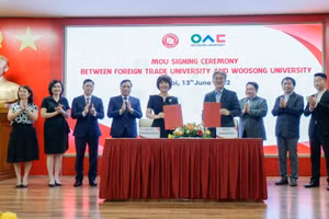 Các bên ký kết thỏa thuận hợp tác kết nối các trường đại học Châu Á.