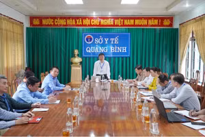 Sở Y tế Quảng Bình tổ chức hội nghị trực tuyến đánh giá các hoạt động 9 tháng đầu năm, triển khai nhiệm vụ trọng tâm trong công tác phòng, chống dịch và khám chữa bệnh (KCB) trên địa bàn tỉnh những tháng cuối năm 2022.