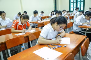 Kỳ thi tốt nghiệp THPT sẽ đánh giá năng lực toàn diện của học sinh. Ảnh: Chiến Thắng