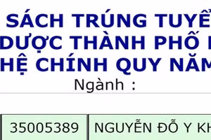 Xôn xao chàng trai vừa sinh ra đã được dự đoán đỗ trường ĐH Y Dược TP.HCM 