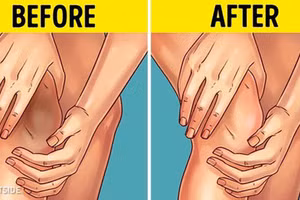 Mẹo hay giúp loại bỏ vết sạm đen trên khuỷu tay và đầu gối