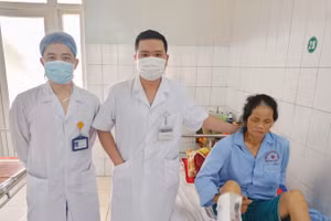 Bệnh nhân hồi phục sau phẫu thuật. Ảnh: BVCC